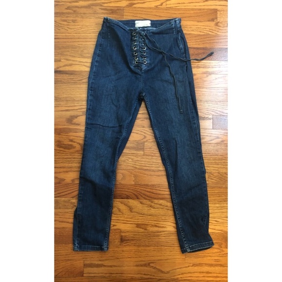 Free People Denim - ❤️ Free People lace up jeans